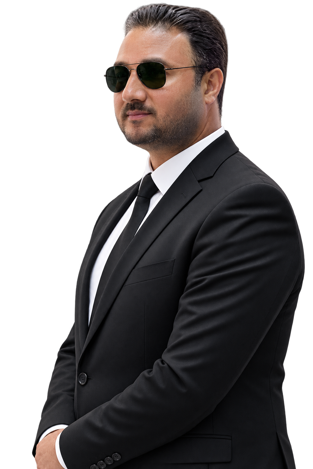 Formal portrait of Amr Rabie